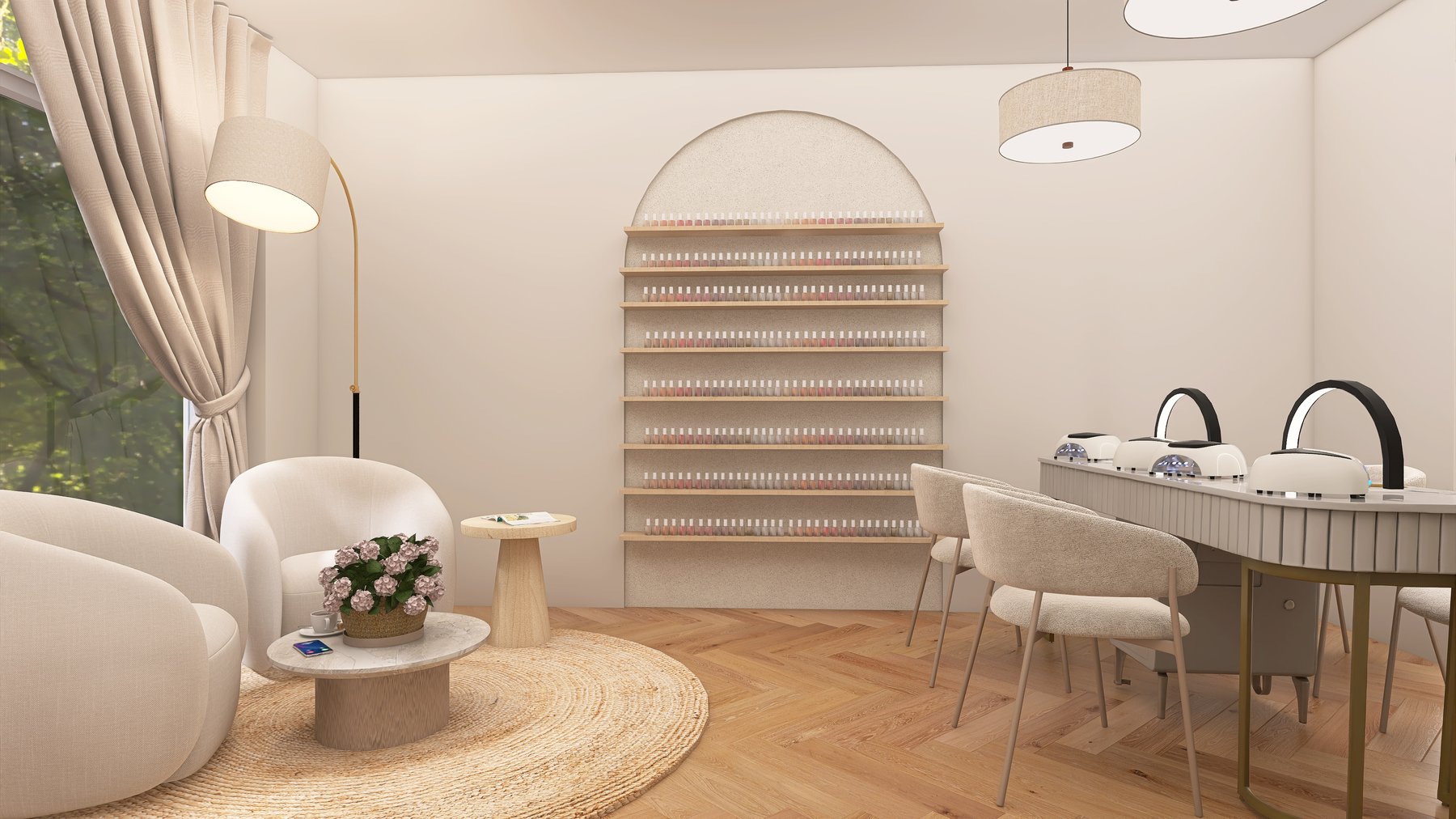Nail Studio Vienna, atmosferă finală
