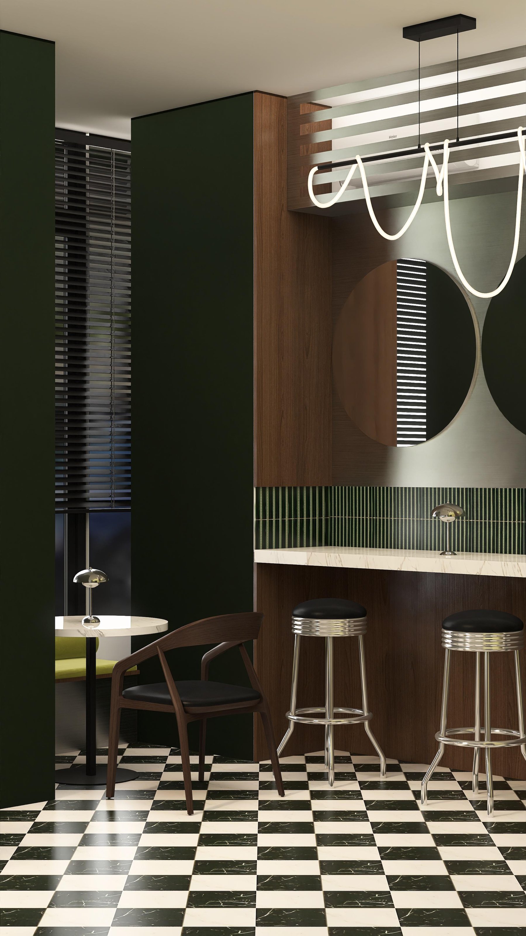 Restaurant PICK, zona bar