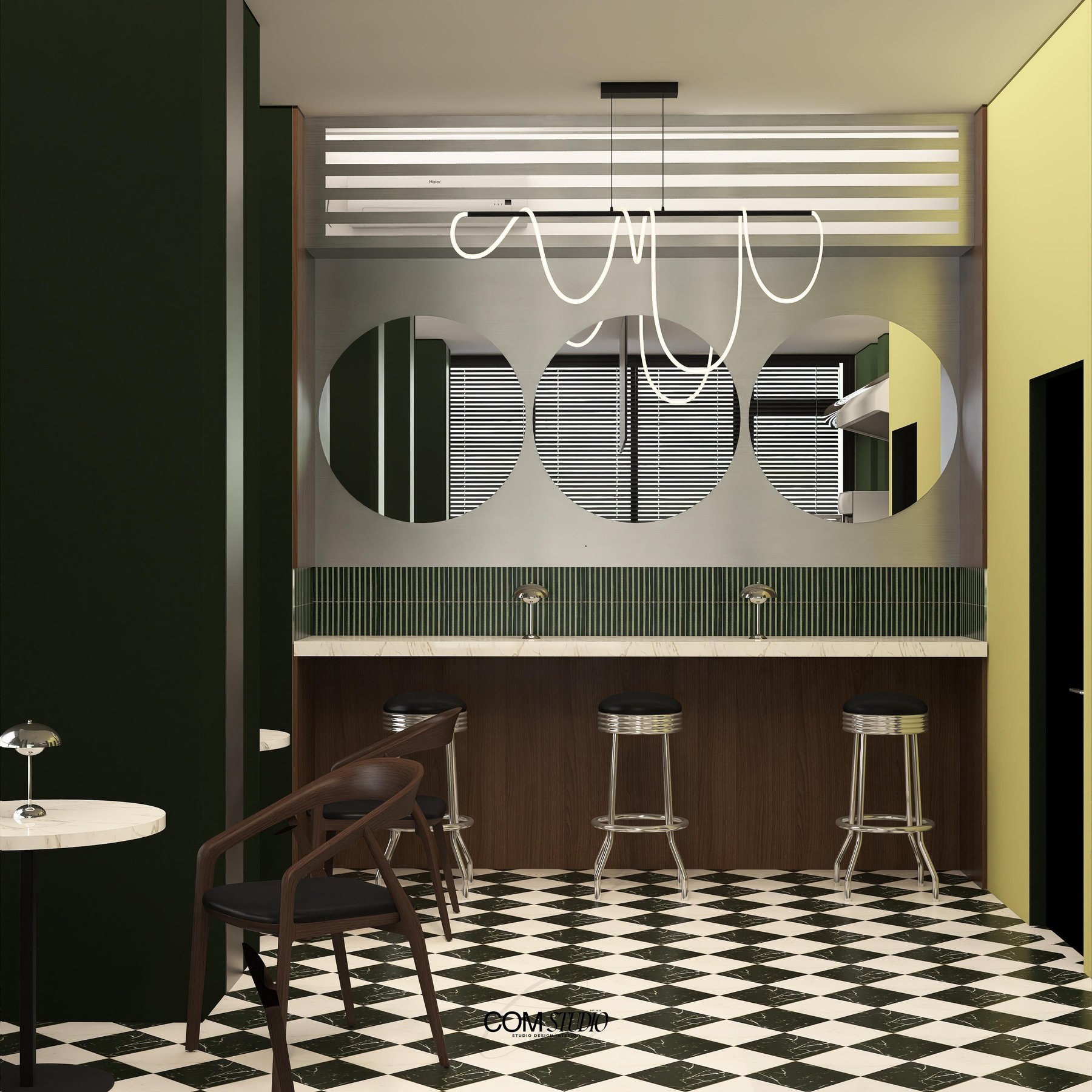 Restaurant PICK, identitate vizuală finală